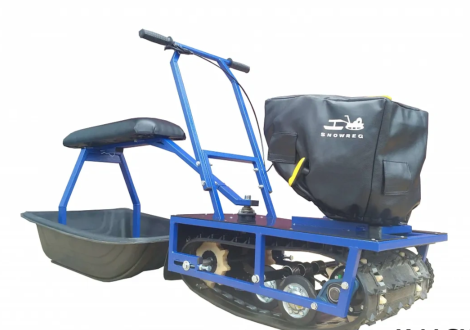 Мини-мотобуксировщик Альбатрос-М с фарой в Батайске