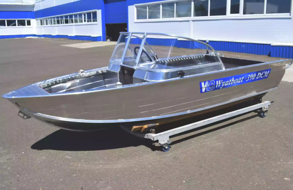 Алюминиевая лодка Wyatboat-390 DCM в Батайске