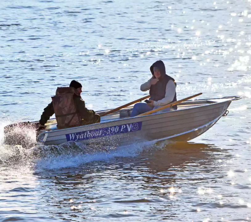 Алюминиевая лодка Wyatboat-390 P в Батайске