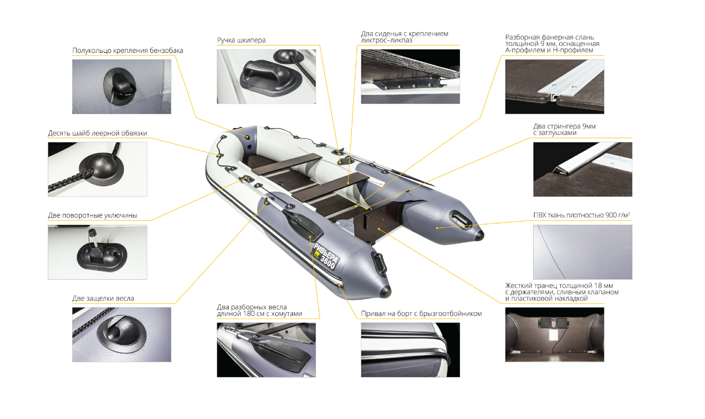 Лодка Ривьера Компакт 2900 СК в Батайске