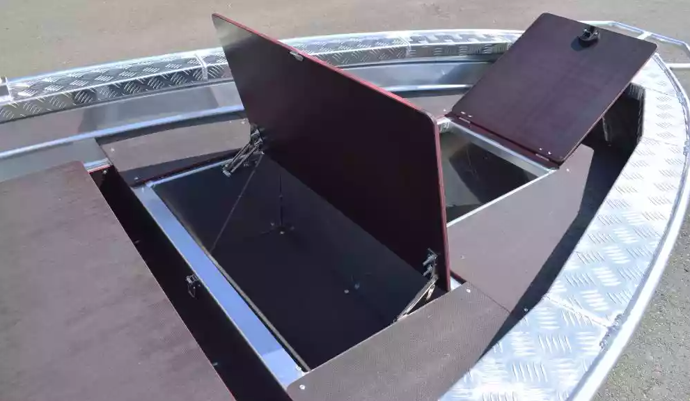 Алюминиевая лодка Wyatboat-390Р Fish в Батайске