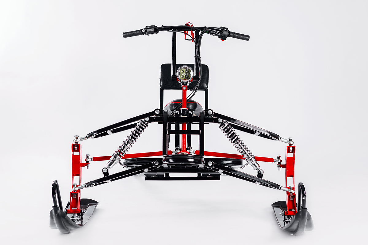 Лыжный модуль IKUDZO TERRAIN с подогревом ручек металлические лыжи в Батайске