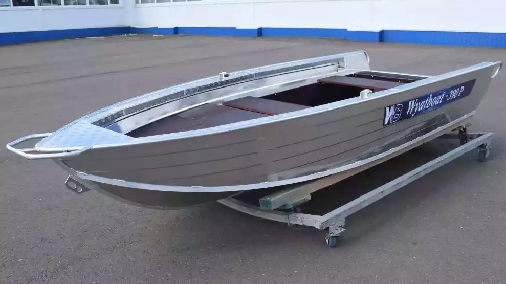Алюминиевая лодка Wyatboat-390Р Fish в Батайске