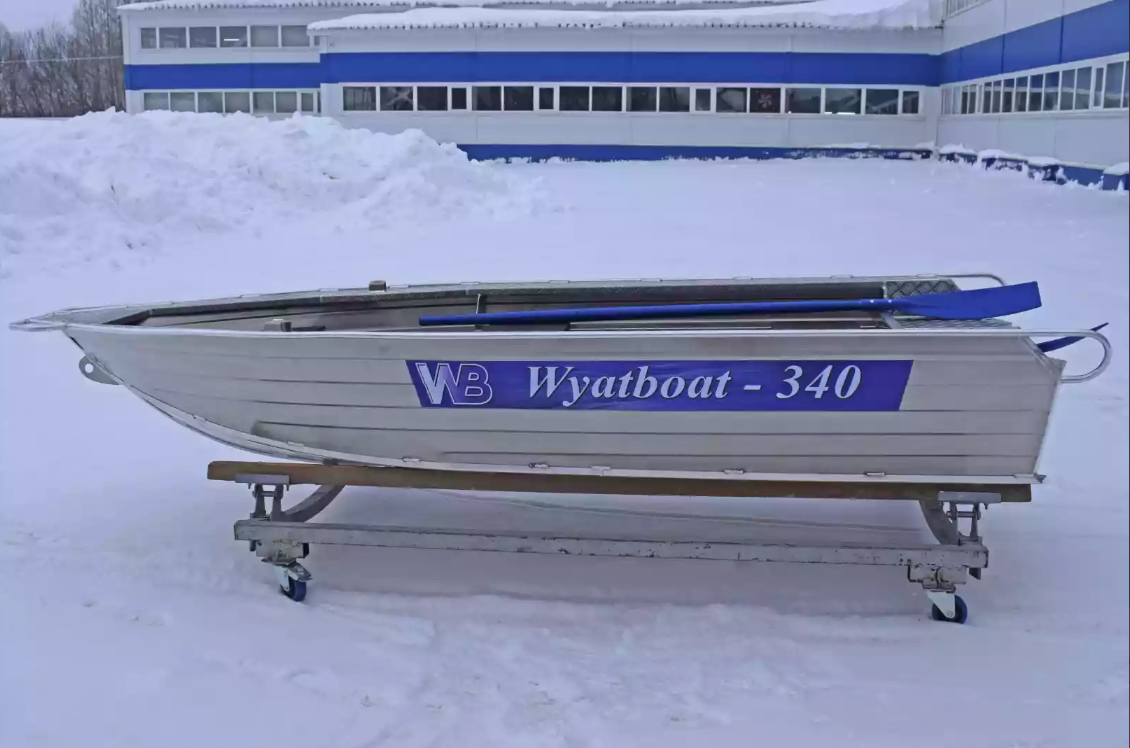 Алюминиевая лодка Wyatboat-340 Р в Батайске