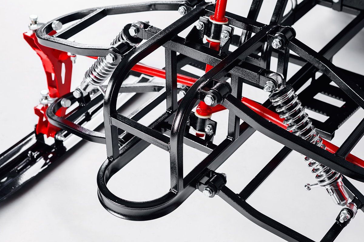 Лыжный модуль IKUDZO TERRAIN с подогревом ручек металлические лыжи в Батайске