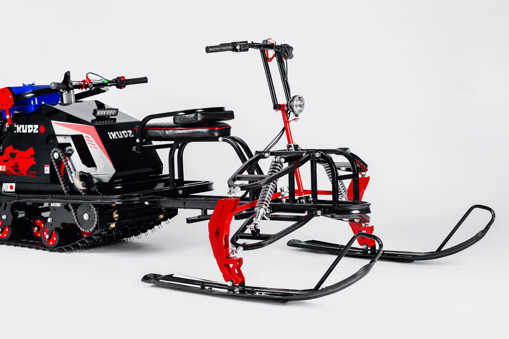 Лыжный модуль IKUDZO TERRAIN с подогревом ручек металлические лыжи в Батайске