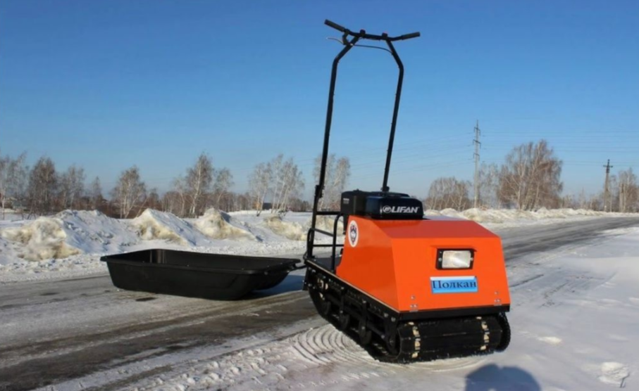 Мотобуксировщик Полкан 500К мини 9 л.с. в Батайске