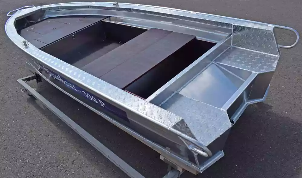 Алюминиевая лодка Wyatboat-390Р Fish в Батайске