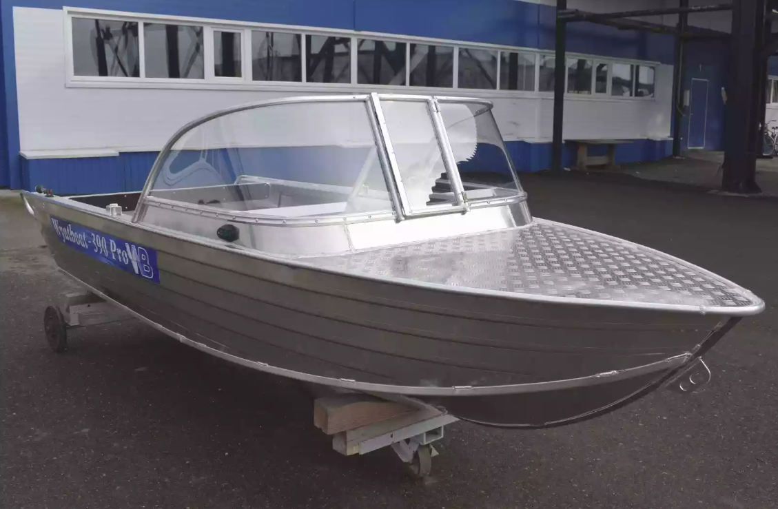 Алюминиевая лодка Wyatboat-390 Pro в Батайске