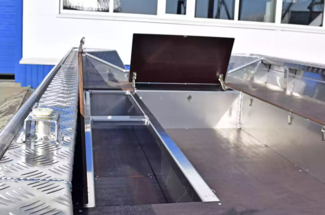 Алюминиевая лодка Wyatboat-490 Jonboat в Батайске