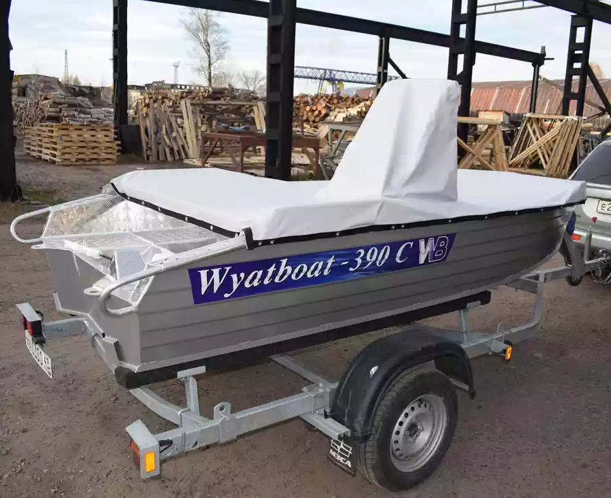 Алюминиевая лодка Wyatboat-390 C в Батайске