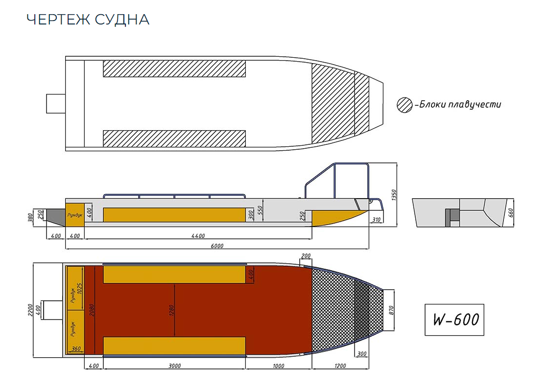 Алюминиевая лодка Wyatboat-600 в Батайске