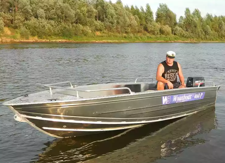 Алюминиевая лодка Wyatboat-460 P в Батайске