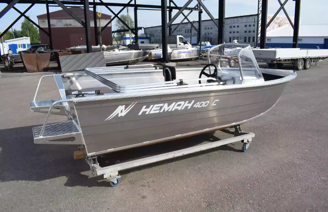 Алюминиевая лодка Неман-400 С в Батайске