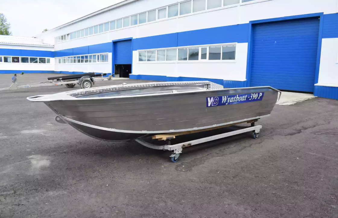 Алюминиевая лодка Wyatboat-390Р Увеличенный борт в Батайске