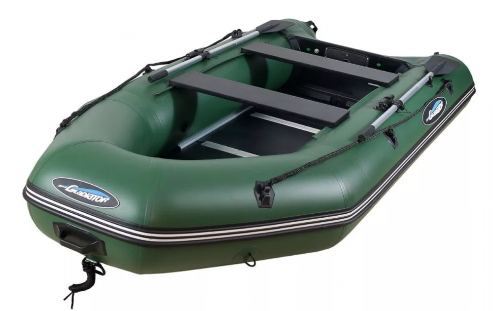 МОТОРНО-ГРЕБНАЯ ЛОДКА ПВХ GLADIATOR A 320 ТК С ФАНЕРНЫМ ПОЛОМ в Батайске