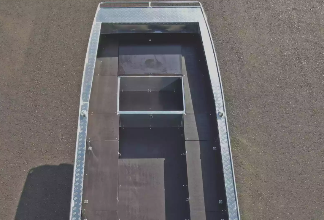 Алюминиевая лодка Wyatboat-490 Jonboat в Батайске