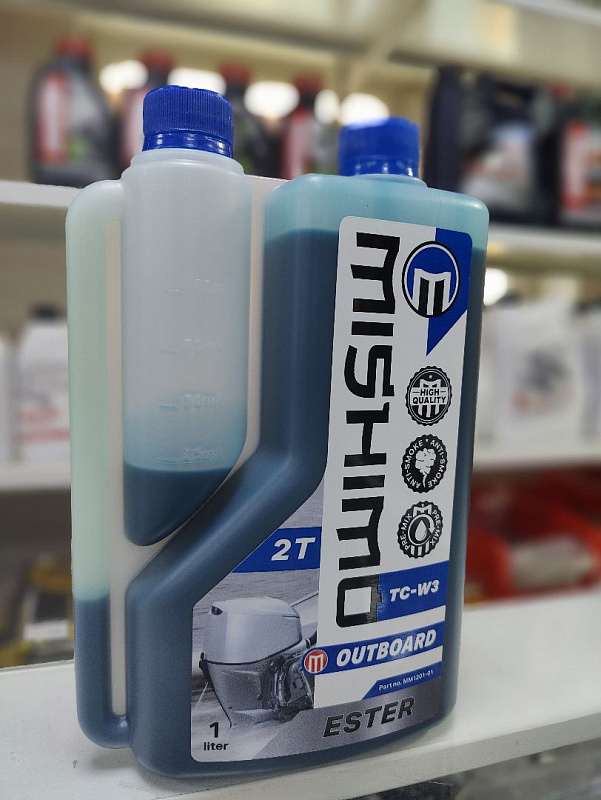 Масло MISHIMO 2T OUTBOARD (ESTER) полусинтетика 1 л в Батайске