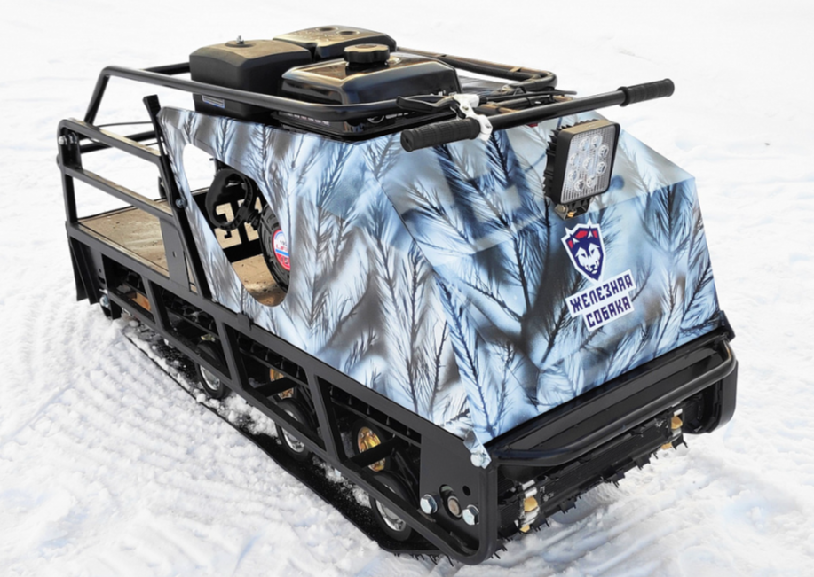 Мотобуксировщик Irondog (Железная собака) M600 15 Камуфляж Охотник в Батайске