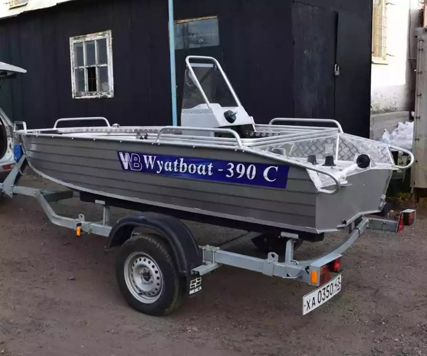 Алюминиевая лодка Wyatboat-390 C в Батайске