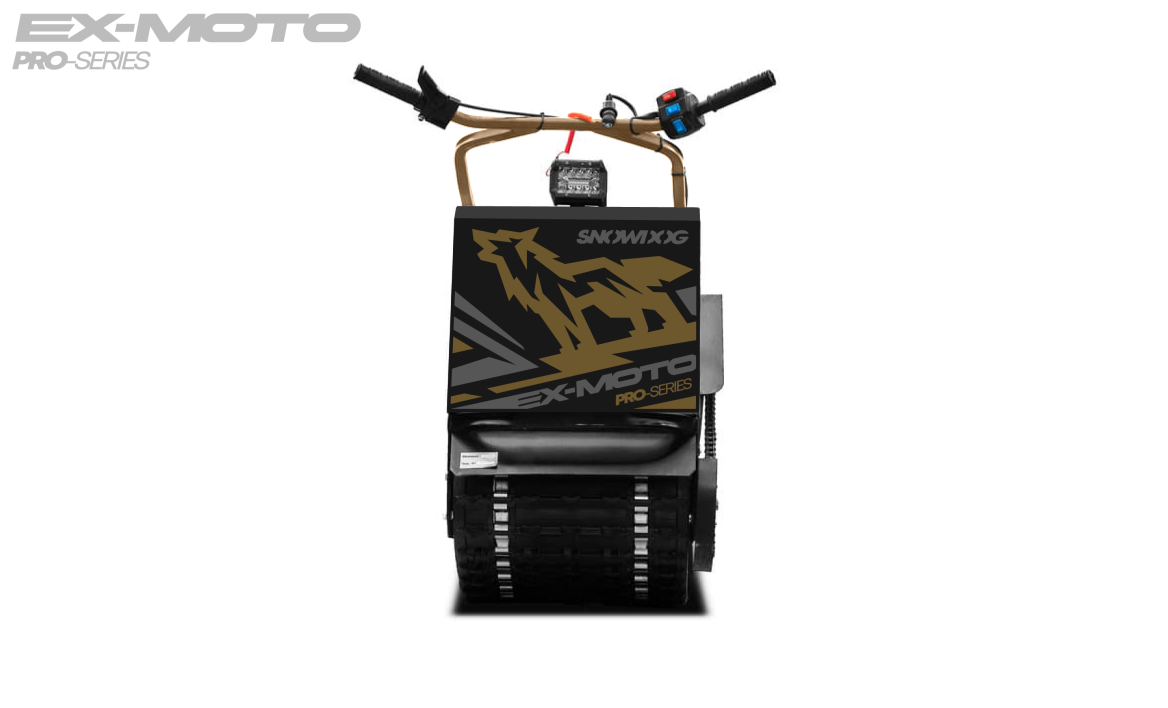 Мотобуксировщик EX-MOTO SNOWDOG S380 8л.с. в Батайске