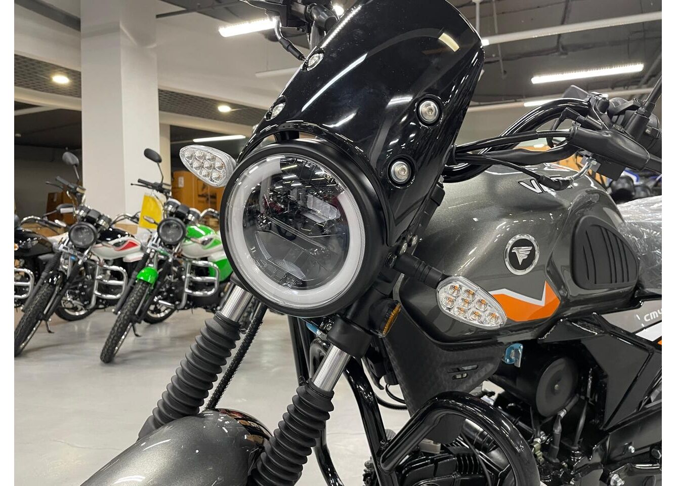 Мопед VMC NOVA 49сс (125сс) Led Full, дисковый тормоз, RKB RATO с баланс. валом, сигнализация в Батайске