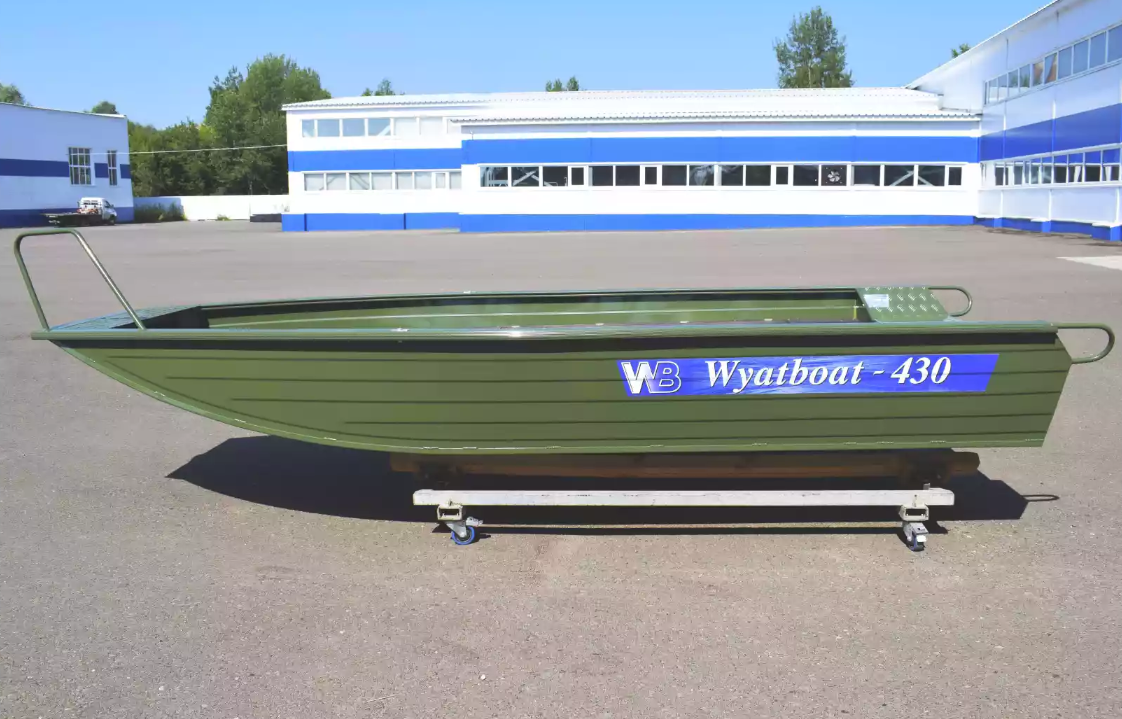 Алюминиевая лодка  Wyatboat-430 Master Fish в Батайске