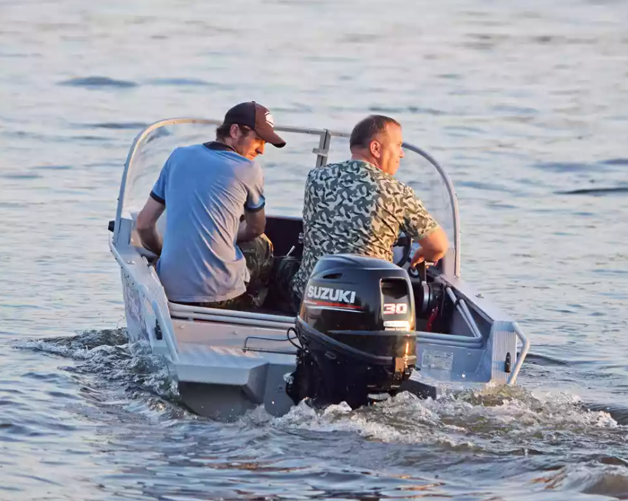 Алюминиевая лодка Wyatboat-390 DCM в Батайске