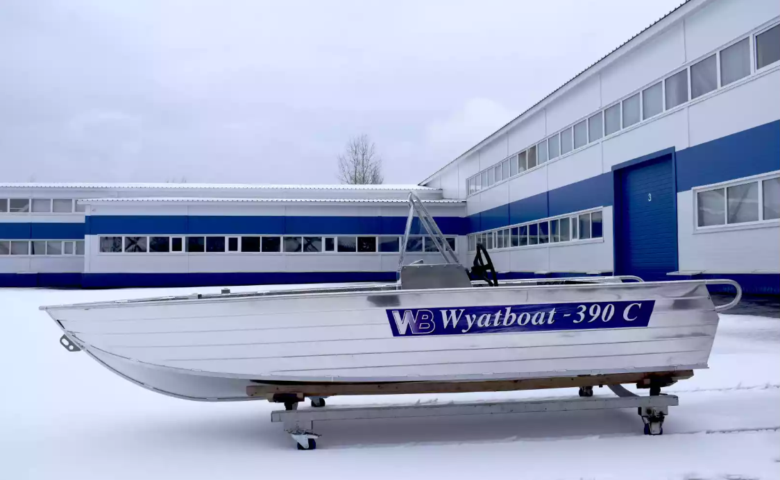 Алюминиевая лодка Wyatboat-390 C в Батайске