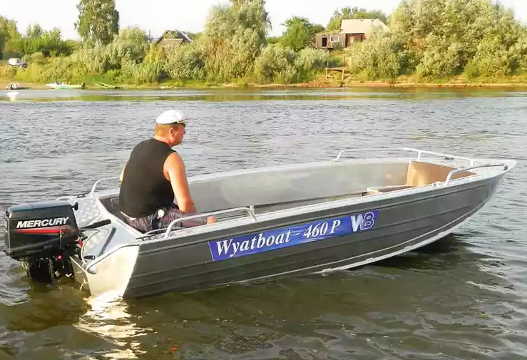 Алюминиевая лодка Wyatboat-460 P в Батайске
