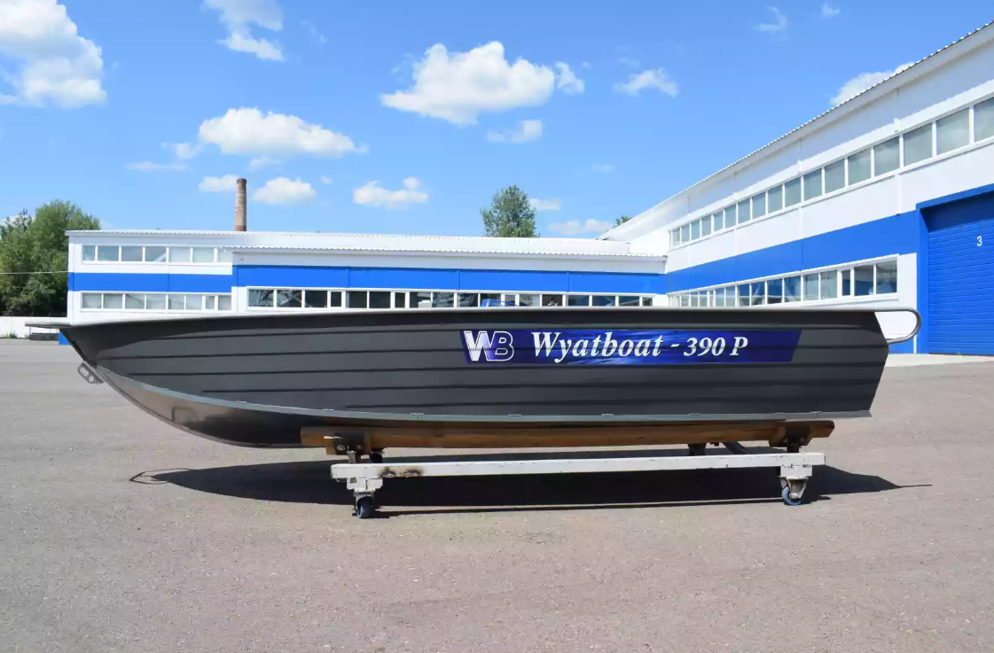 Алюминиевая лодка Wyatboat-390Р Fish в Батайске