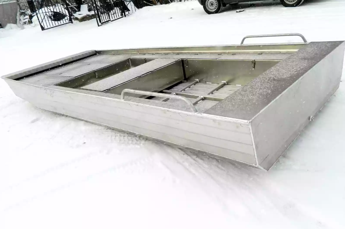 Алюминиевая лодка Wyatboat-390 Jonboat в Батайске