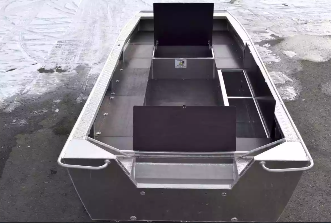 Алюминиевая лодка Wyatboat-490 Jonboat в Батайске