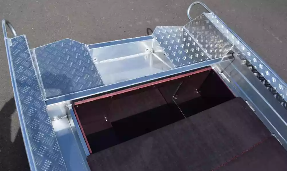 Алюминиевая лодка Wyatboat-390Р Fish в Батайске