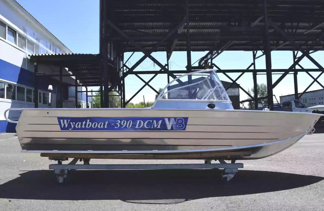 Алюминиевая лодка Wyatboat-390 DCM в Батайске