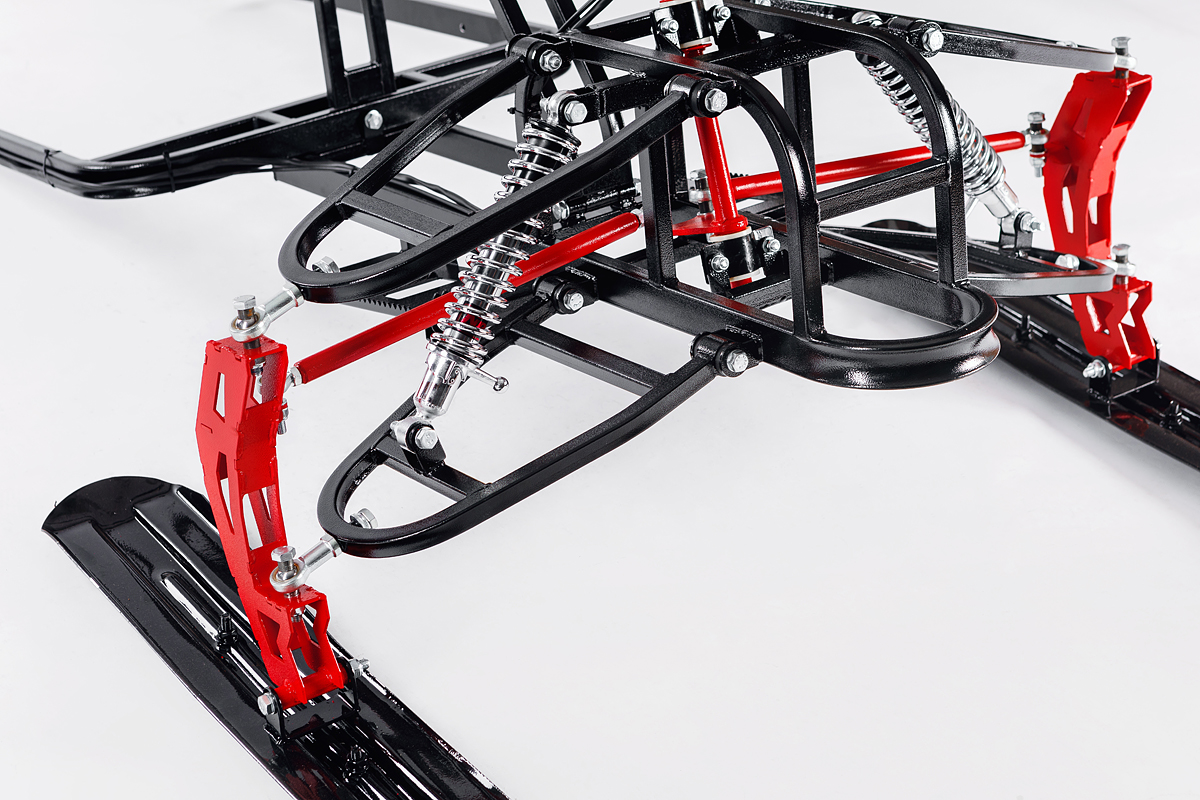 Лыжный модуль IKUDZO TERRAIN с подогревом ручек металлические лыжи в Батайске