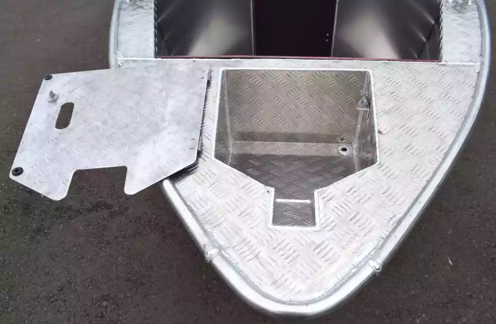 Алюминиевая лодка Wyatboat-390 DCM Увеличенный борт в Батайске