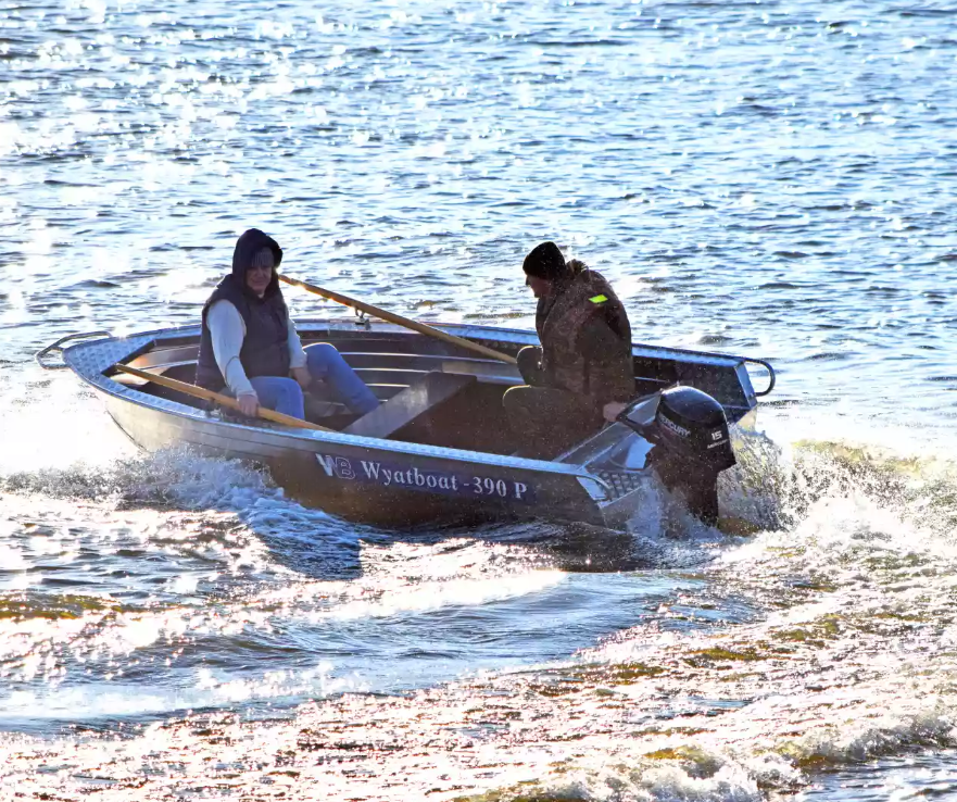 Алюминиевая лодка Wyatboat-390 P в Батайске