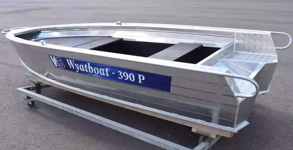 Алюминиевая лодка Wyatboat-390Р Fish в Батайске