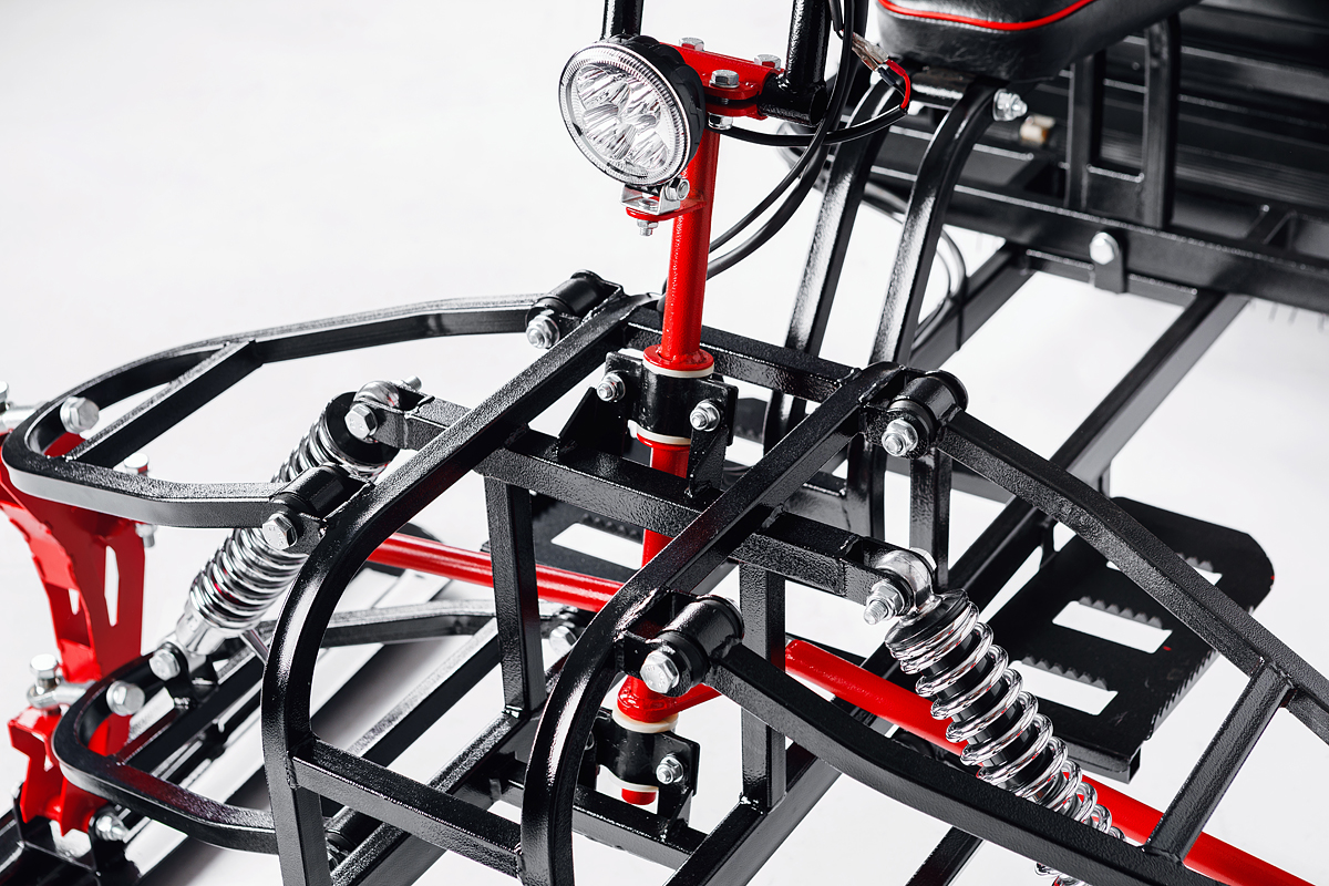 Лыжный модуль IKUDZO TERRAIN с подогревом ручек металлические лыжи в Батайске