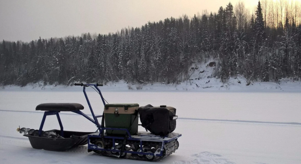 Мотобуксировщик Альбатрос-L 8 с фарой в Батайске