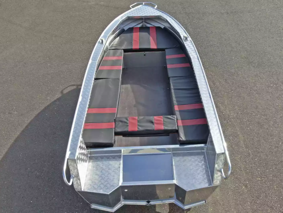 Алюминиевая лодка Wyatboat-390РМ увеличенный борт в Батайске