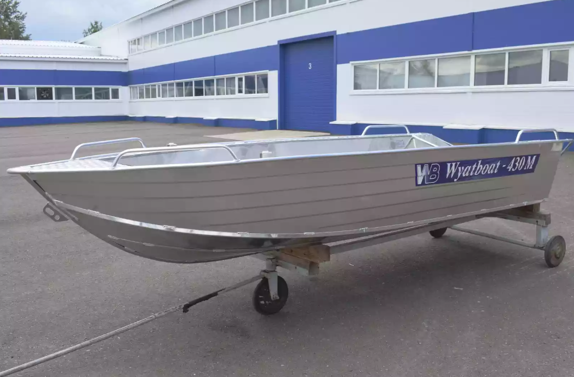 Алюминиевая лодка  Wyatboat-430М в Батайске