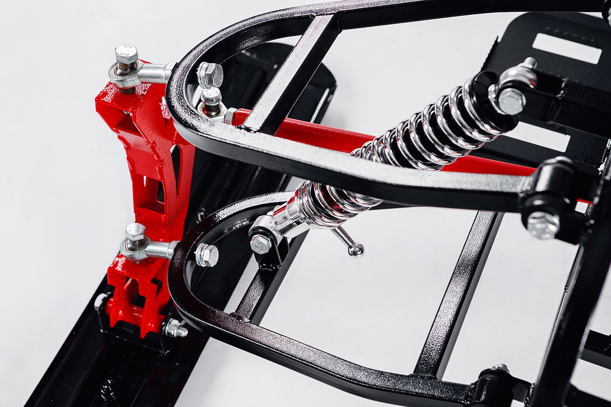 Лыжный модуль IKUDZO TERRAIN с подогревом ручек металлические лыжи в Батайске