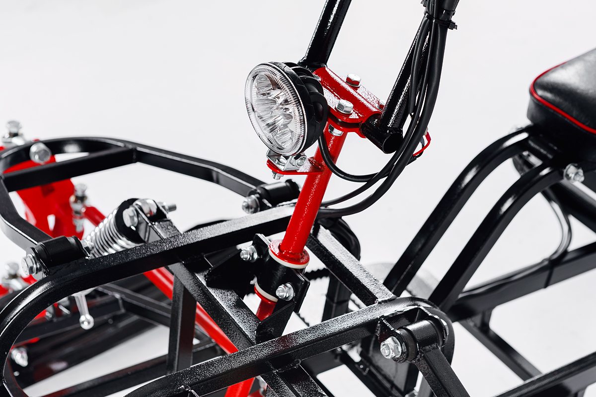 Лыжный модуль IKUDZO TERRAIN с подогревом ручек металлические лыжи в Батайске