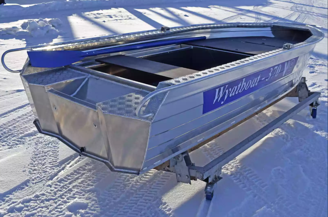 Алюминиевая лодка Wyatboat-370 Р FISH в Батайске