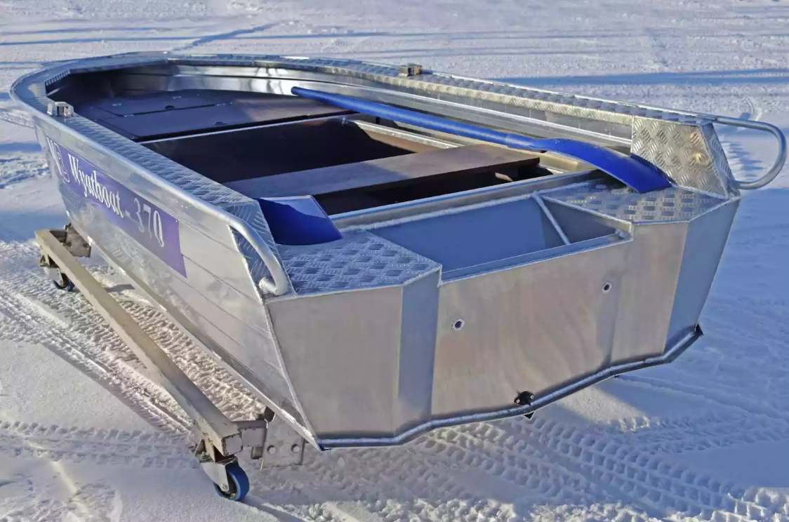 Алюминиевая лодка Wyatboat-370 Р FISH в Батайске
