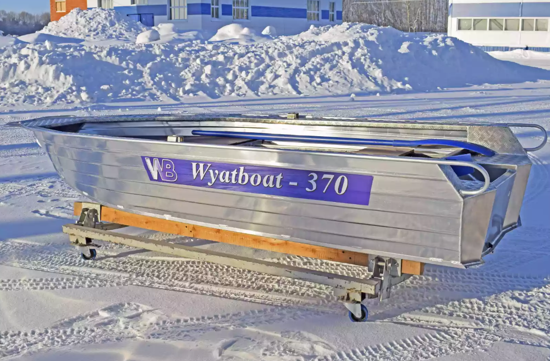 Алюминиевая лодка Wyatboat-370 Р FISH в Батайске