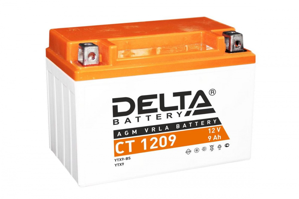 Аккумулятор Delta CT 1209 (12V / 9Ah) в Батайске