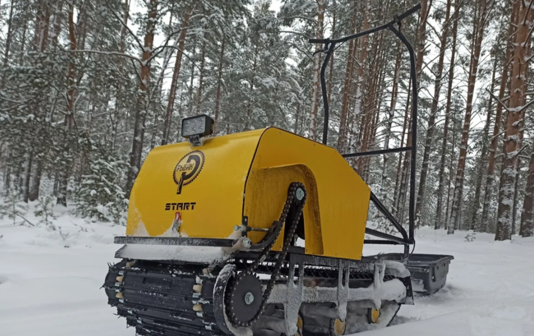 Мотобуксировщик РЫБАК СТАРТ Lifan 15 л.с. (металлический капот) в Батайске